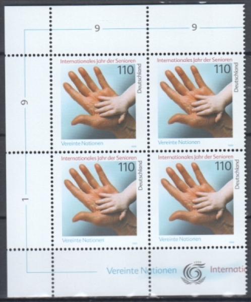 BRD 2027 Viererblock ** - 1999